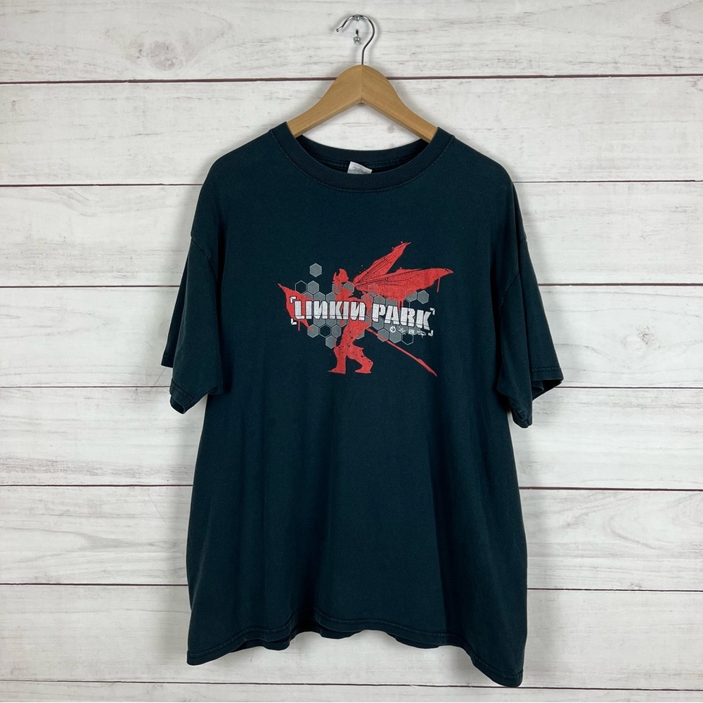 Vintage Y2K Linkin Park Band T-Shirt XL